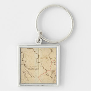 Sources of German Rivers Key Ring