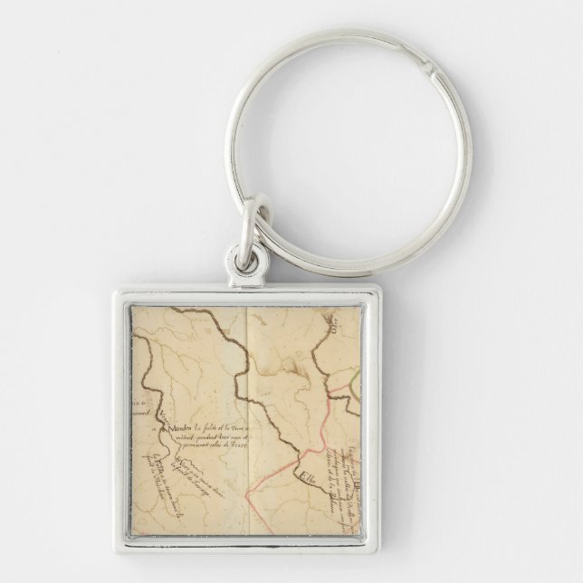 Sources of German Rivers Key Ring (Front)