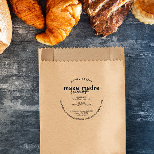 Sourdough Bread Cottage Law Baking Ingredients Rubber Stamp