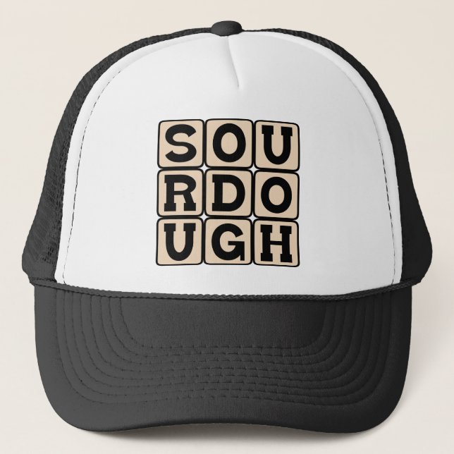 Sourdough, San Francisco Bread Trucker Hat (Front)