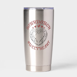 Sourdough Sweetheart – Funny Valentine Gift Insulated Tumbler