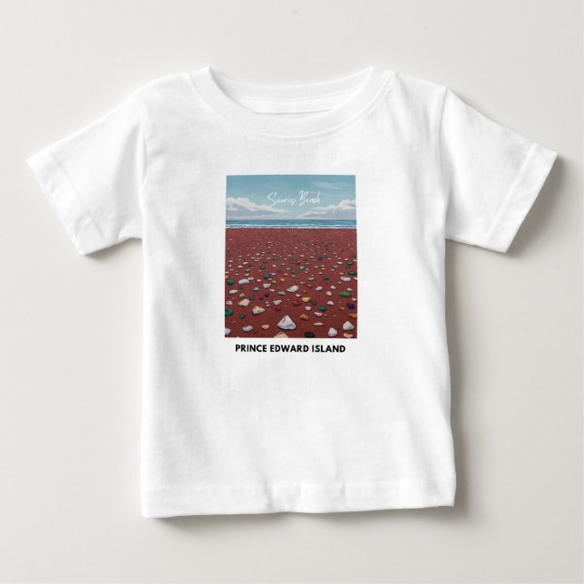 Souris Beach Seaglass T-Shirt (Front)