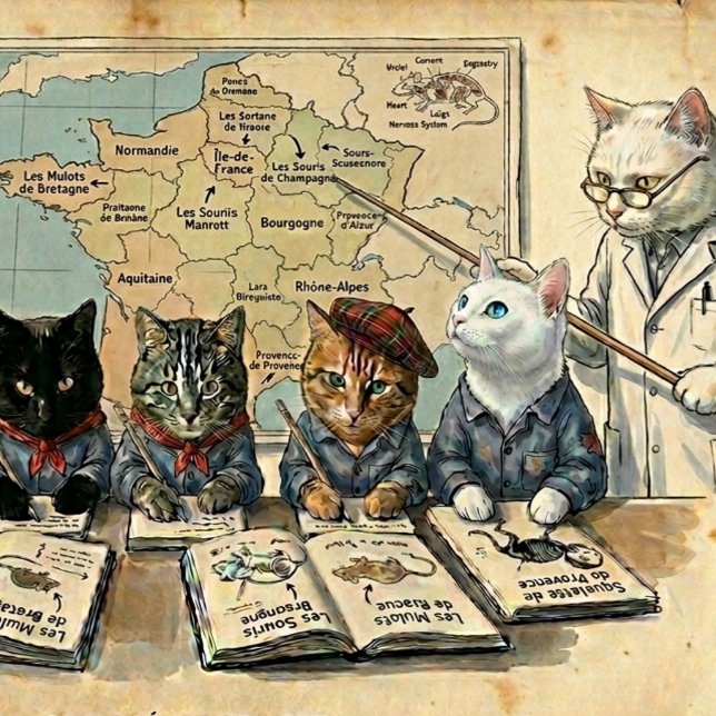 Sourisseries de France Regional Expert Mouse Bowl (The education of a lifetime.)