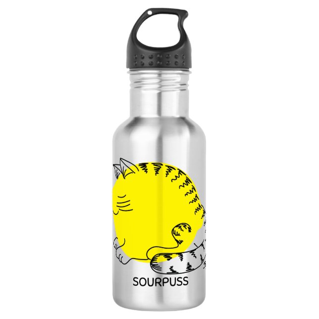 Sourpuss 532 Ml Water Bottle (Front)