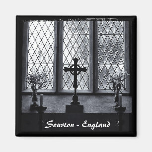 Sourton Village Church, England (Fridge Magnet) Magnet