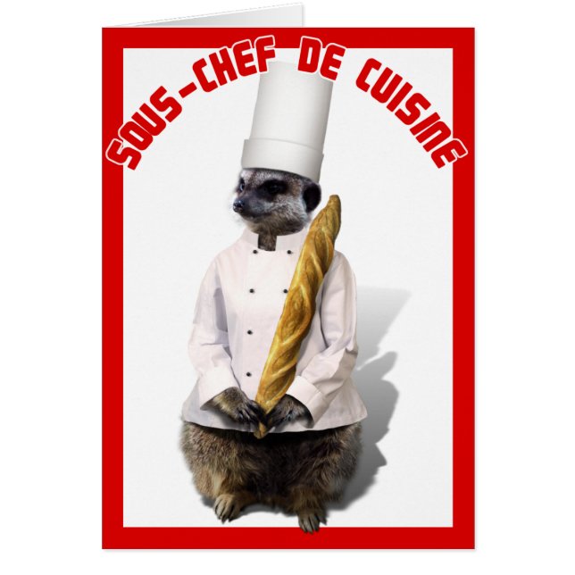SOUS - CHEF DE CUISINE (Front)