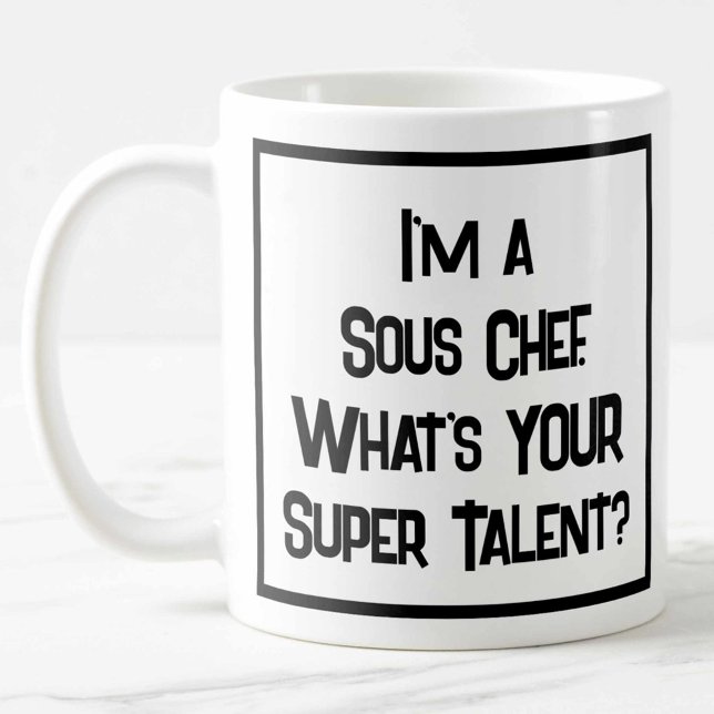 Sous Chef Super Talent. Coffee Mug (Creator Uploaded)