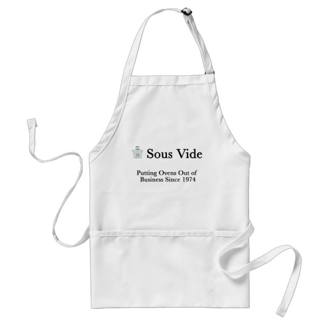 Sous Vide Oven Apron (Front)