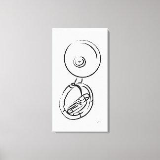 Sousaphone Canvas Print