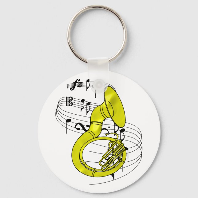 Sousaphone Key Ring (Front)