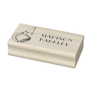 Sousaphone Marching Band Music Teacher Musician Rubber Stamp