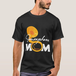 Sousaphone Mum Marching Band Musical Instrument T-Shirt
