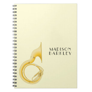 Sousaphone Music Teacher Notebook