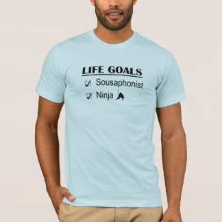 Sousaphone Ninja Life Goals T-Shirt