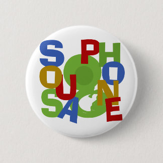 Sousaphone Scramble 6 Cm Round Badge