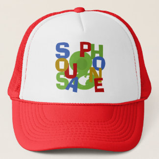 Sousaphone Scramble Trucker Hat