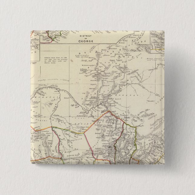 South Africa 15 Cm Square Badge (Front)