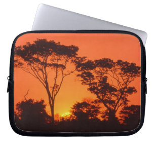 South Africa. African sunset. Laptop Sleeve