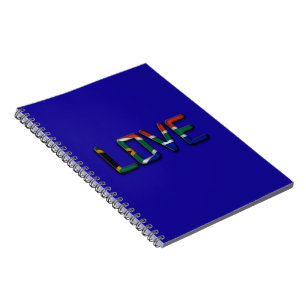 South Africa Beautiful Love Amazing Text Quote Art Notebook
