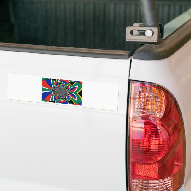 South Africa Bumper Sticker (On Truck)