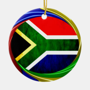 South Africa Ceramic Tree Decoration