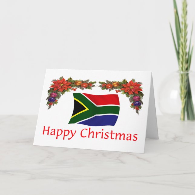 South Africa Christmas Holiday Card (Front)