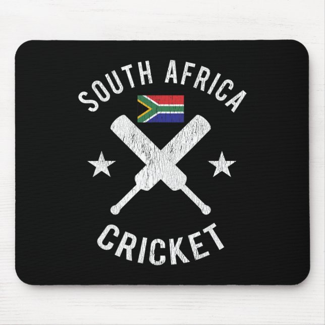 South Africa Cricket Team South African Flag Nativ Mouse Pad (Front)