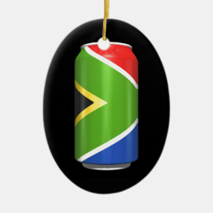 South Africa drinks Ceramic Tree Decoration