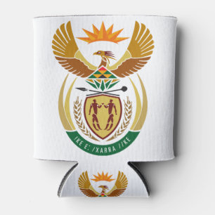 south africa emblem can cooler