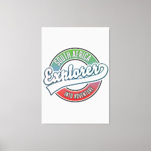 South Africa Explorer into adventure Canvas Print