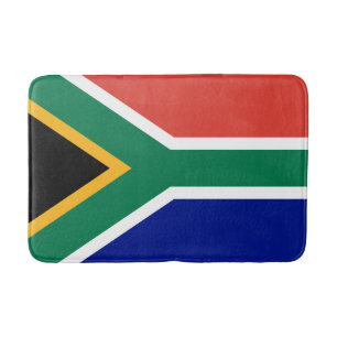 South Africa Flag Bath Mat