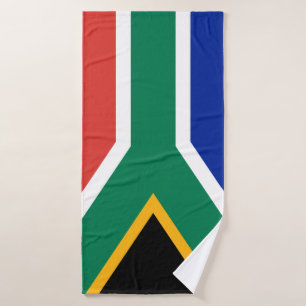 South Africa Flag Bath Towel
