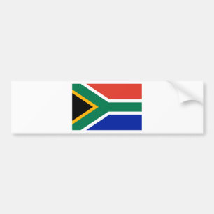 South Africa Flag Bumper Sticker