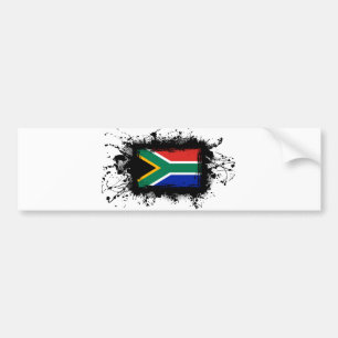 South Africa Flag Bumper Sticker