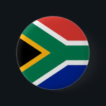 South Africa Flag Button<br><div class="desc">Button with the Flag of the Republic of South Africa.</div>