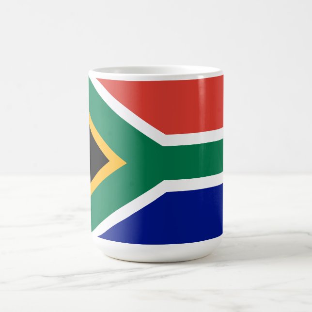 South Africa flag Coffee Mug (Center)