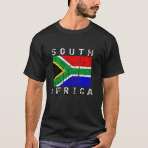 South Africa Flag Distressed African Men Women Kid T-Shirt