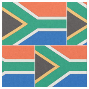 South Africa Flag Fabric