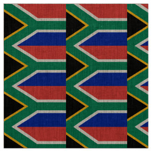 South Africa Flag Fabric