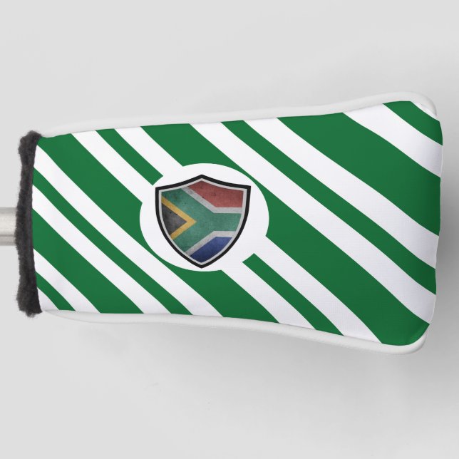South Africa flag Golf Head Cover (Front)