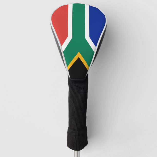 South Africa Flag Golf Head Cover (Front)