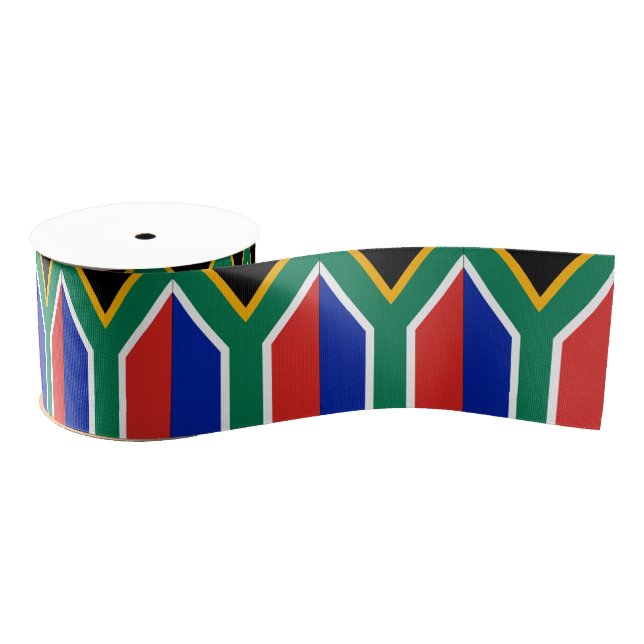 South Africa flag Grosgrain Ribbon (Spool)