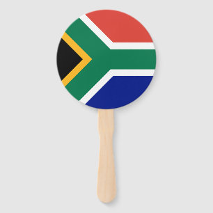 South Africa Flag Hand Fan