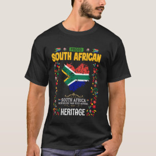 South Africa Flag Idea For Women South African Her T-Shirt