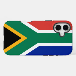 South Africa Flag iPhone 16 Plus Case