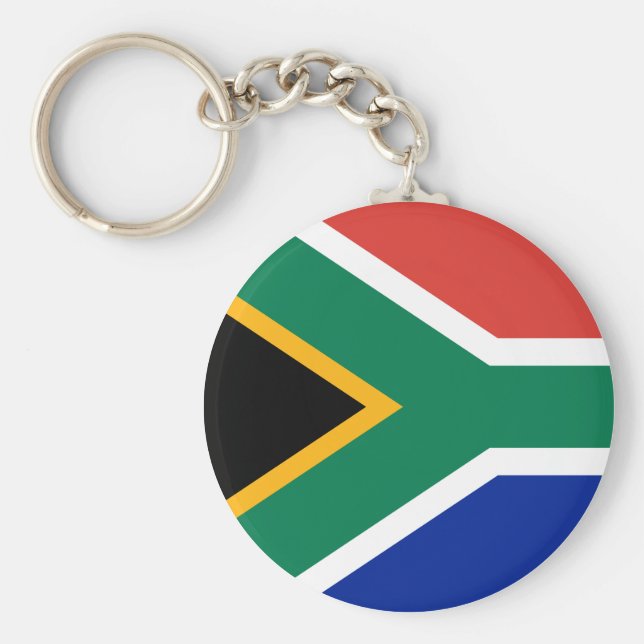 South Africa Flag Key Ring (Front)