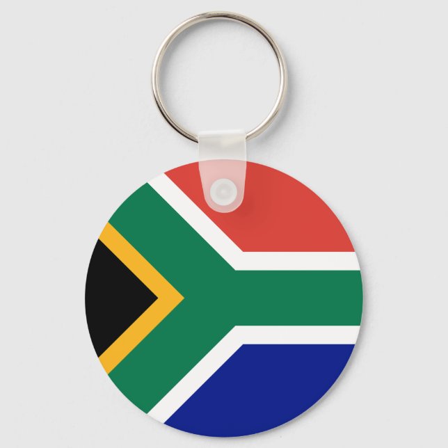South Africa Flag Key Ring (Front)