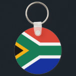 South Africa Flag Key Ring<br><div class="desc">Keychain Template</div>