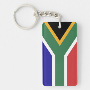 South Africa Flag Key Ring