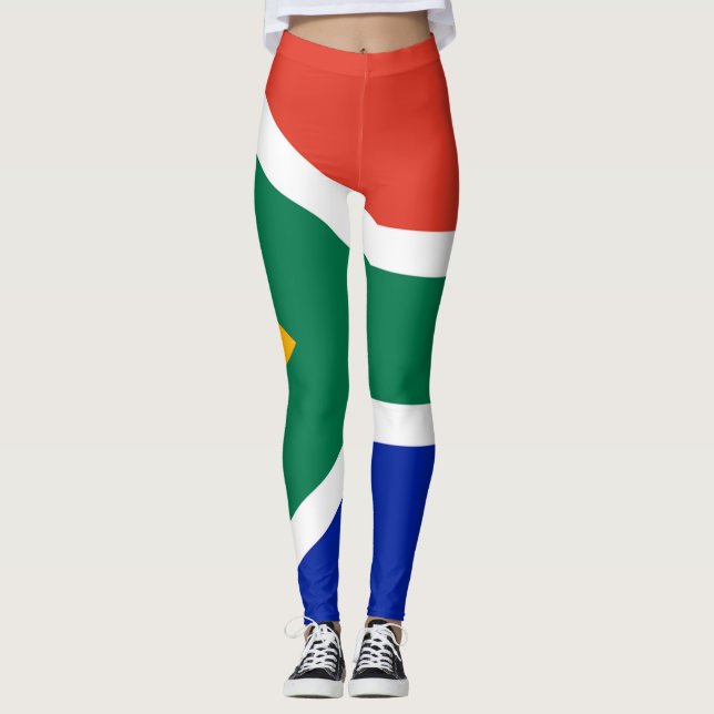 South Africa flag leggings (Front)